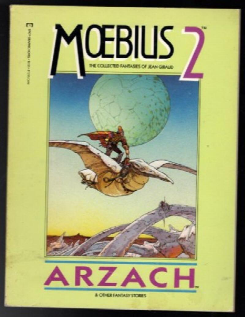 Moebius 2 Arzach + Other Fantasies 1987 Jean Giraud Graphic Novel