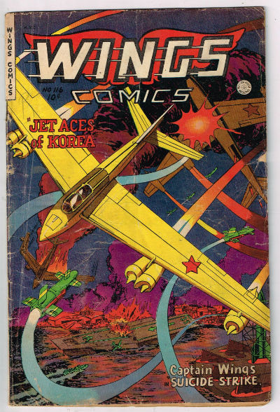 Image for WINGS COMICS #116 1952 | VOLUME 1 | FICTION HOUSE