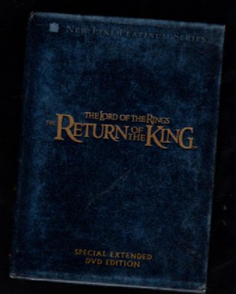 lord of the rings the return of the king dvd cover