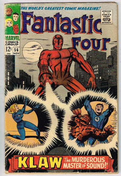Image for FANTASTIC FOUR #56 1966,Nov. | VOLUME 1 | MARVEL