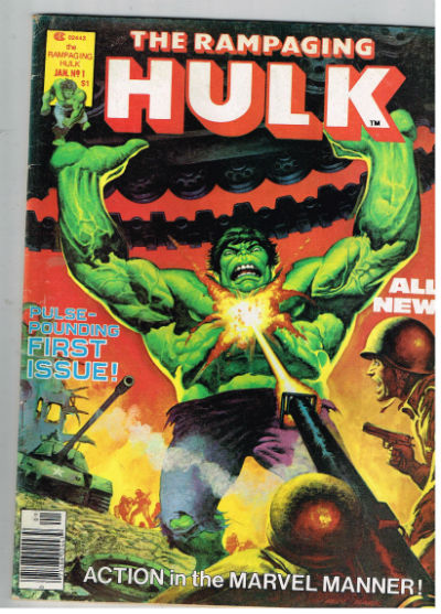 Image for RAMPAGING HULK #1 1977 | VOLUME 1 | MARVEL
