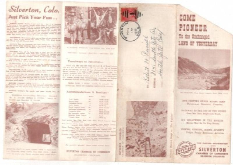 Image for Come pioneer to the unchanged land of yesteryear: travel brochure