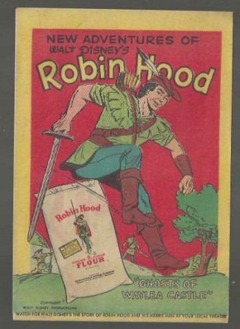 Image for New Adventures of Walt Disney's Robin Hood flour give-away