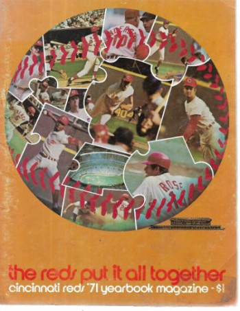 Image for 
1971 Cincinnati Reds Yearbook Magazine Paperback – 1971
by Author Unstated (Author) 