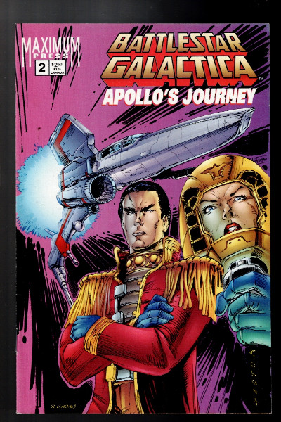 Battlestar Galactica: Apollo's Journey #2 1996 Comic Book