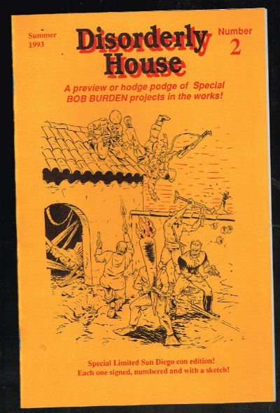 Image for disorderly house #2[Limited edition, Signed and Numbered ashcan #200] Bob Burden Books