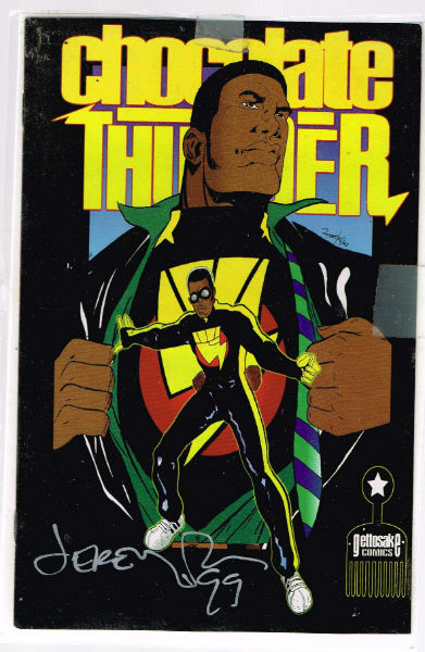 Image for Chocolate Thunder ashcan 1998 signed by Jeremy Love