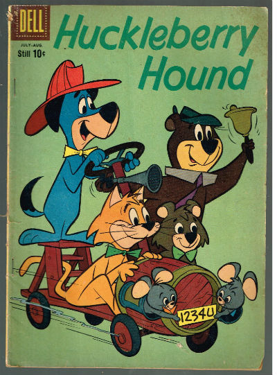 HUCKLEBERRY HOUND (HANNA-BARBERA)(INCLUDES FOUR-COLOR) #6