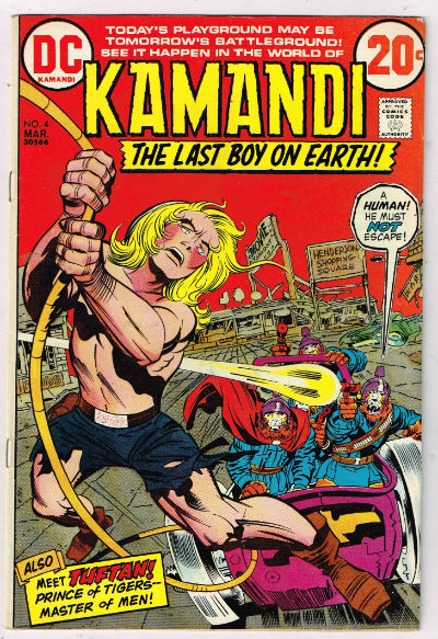 Image for KAMANDI, THE LAST BOY ON EARTH #4 1973 | VOLUME 1 | DC