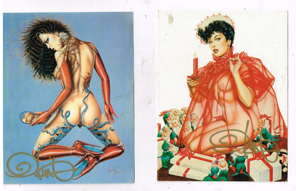 Image for Olivia:3 saucy cards by the Mistress of Saucy and signed by her as well
