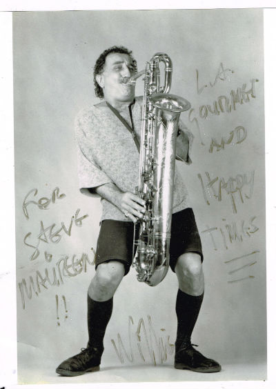 Image for Willie Restum photo aprox.8"x10" signed B&W
