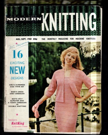 Modern Knitting 11 issues ranging from 1960 unyl 1965