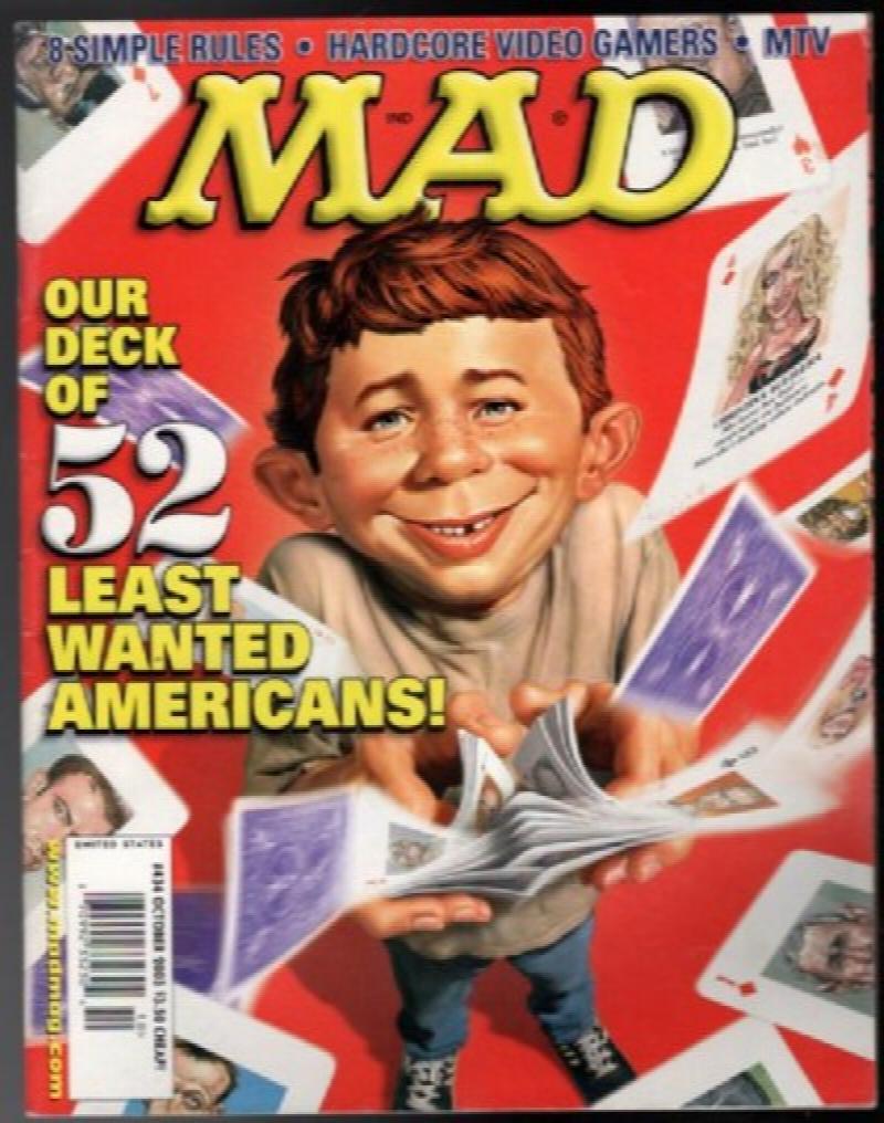 Image for ORIGINAL Vintage Oct 2003 Mad Magazine #434 8 Simple Rules