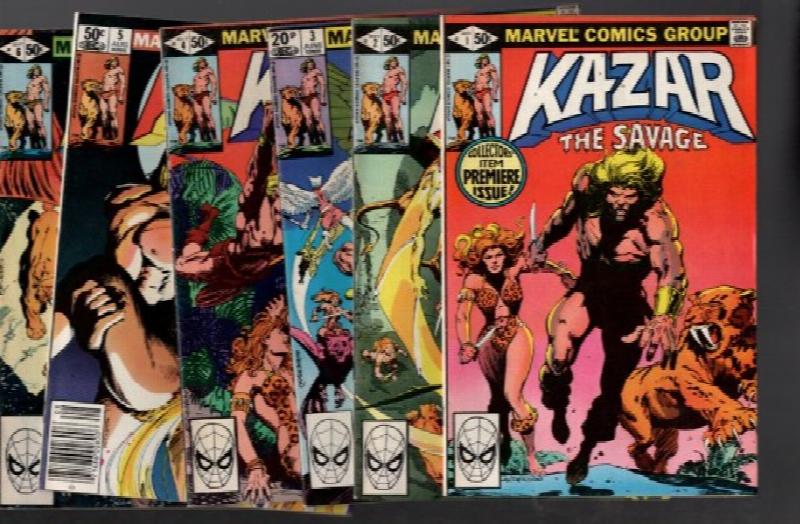 Image for Kazar #1 through #11