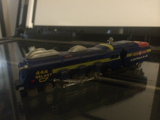Leiji matsumoto's,galaxy Express die-cast train,model no.444
