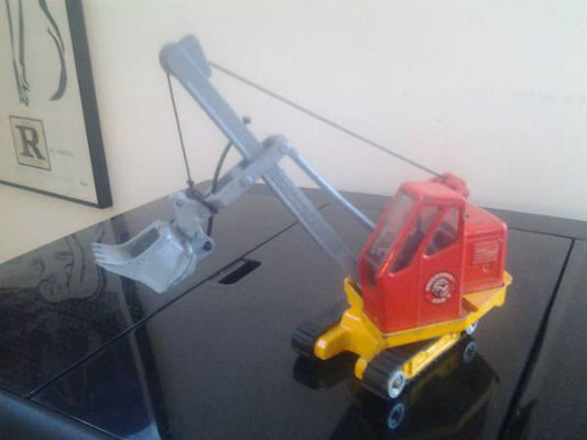 Image for CORGI MAJOR TOYS 1128 PRIESTMAN CUB SHOVEL EXCAVATOR
