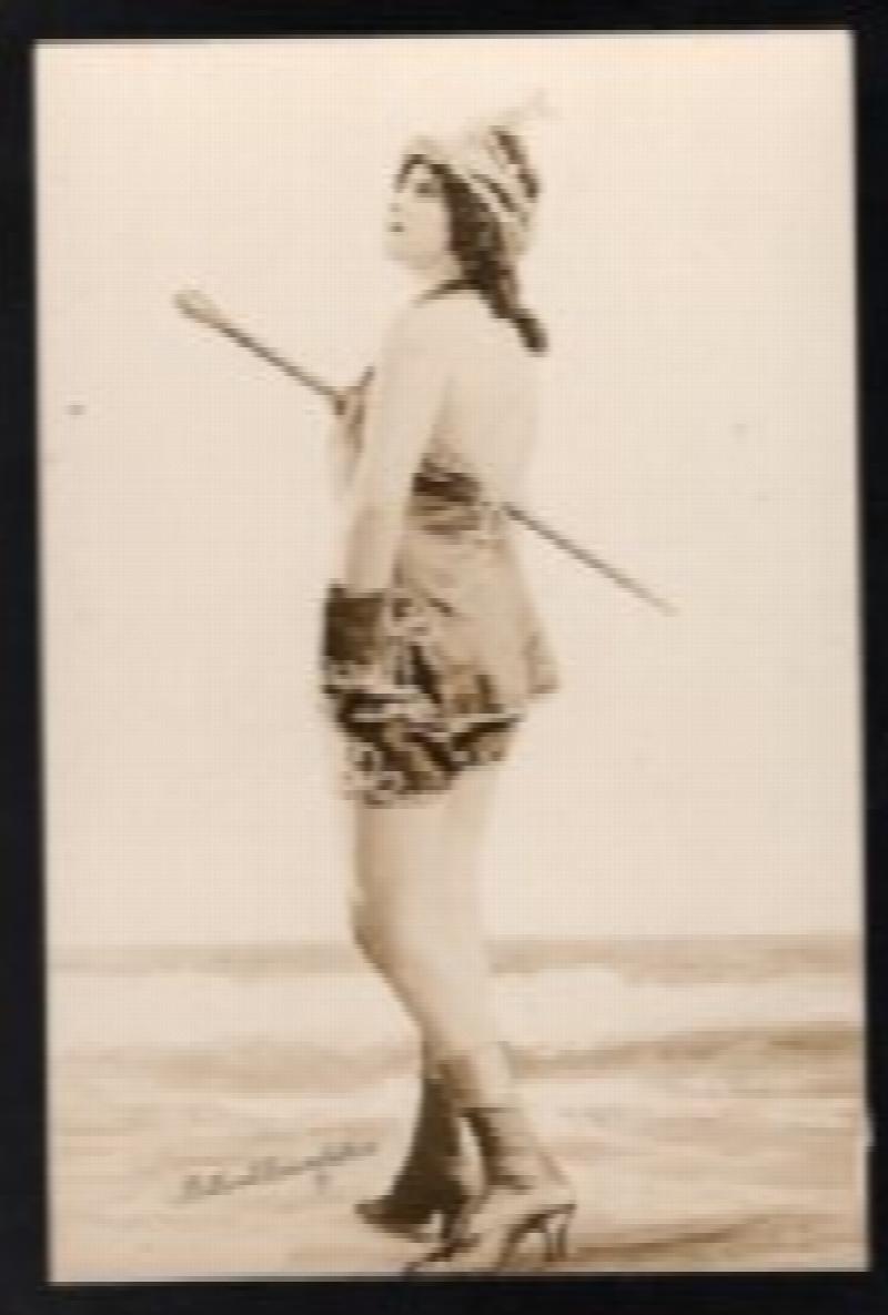 Image for Bothwell's Browne Bathers Post Card. Famous Female Impersonator from the 1920's