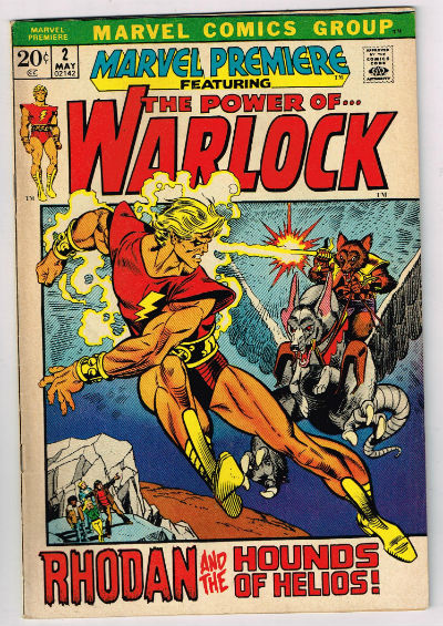 Image for Marvel Premiere #2 - Power of Warlock! - 1972 (Grade 5.0) WH