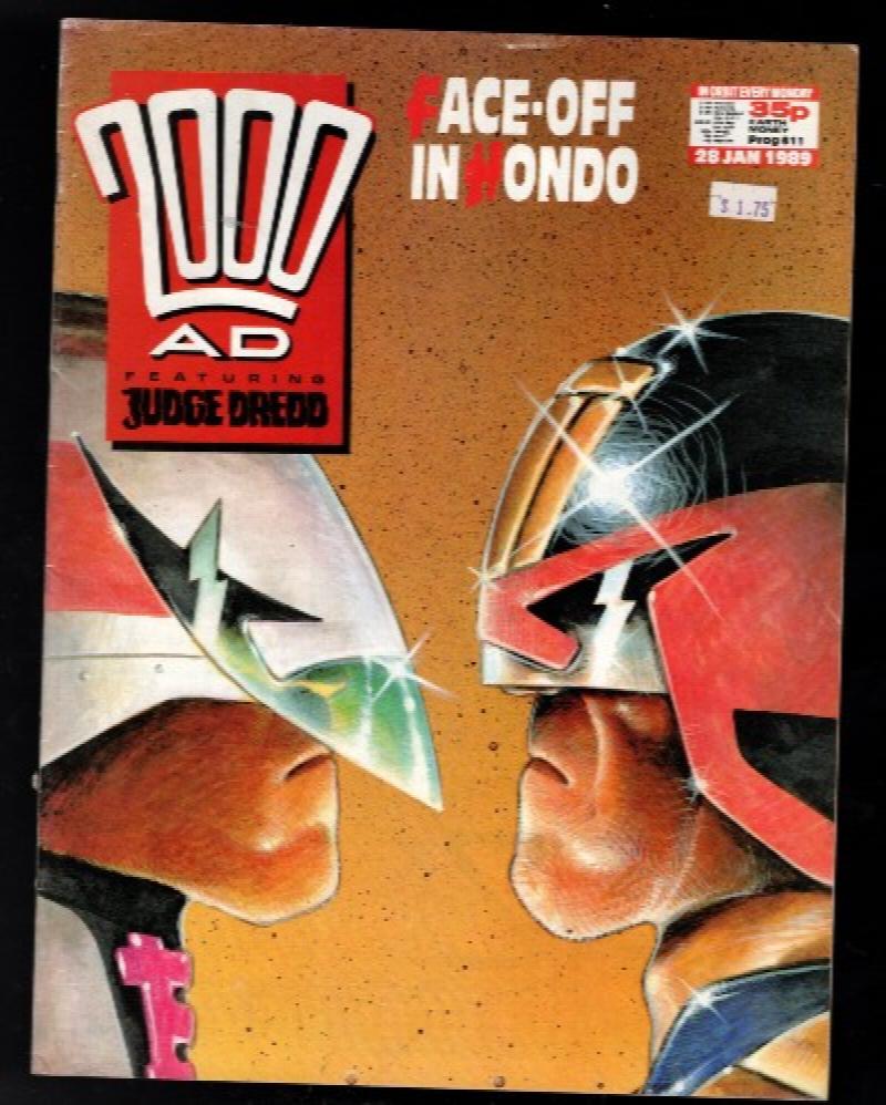 Image for 2000 A.D.: 26 September,1989; Prog #611 featuring Judge Dredd
