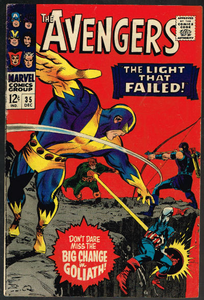 Image for The Avengers #35,Dec.1966