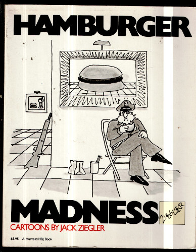 Hamburger madness: Cartoons (A Harvest/HBJ book)