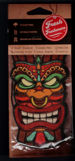 Tiki Air Freshener Tribal Hawaii Island Primitive Oddity Totem Polynesian Ocean