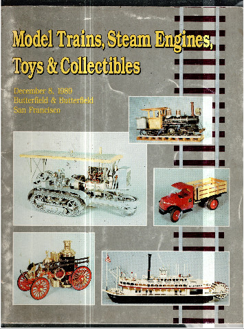 model trains, steam engines, toys & collectibles Dec.8, 1981