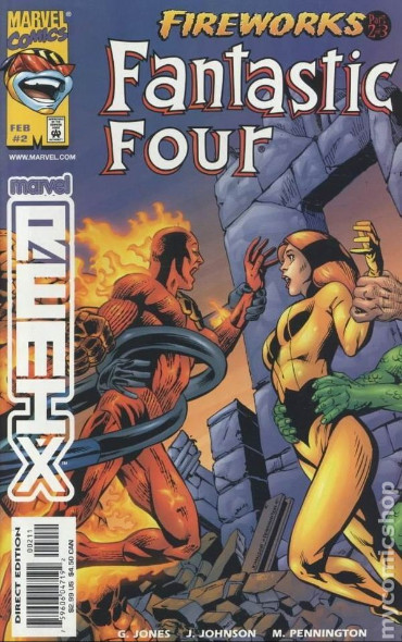 Marvel Remix Fantastic Four Fireworks #2 FN 1999