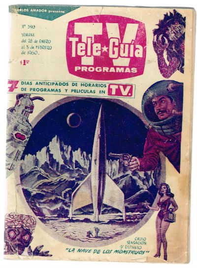 Image for Tele Guia programas del 8 de enero al 3 Febrero de 1960