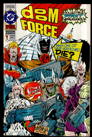 Doom Force #1 (1992)- X-Force Parody, Keith Giffen Mike, Mignola