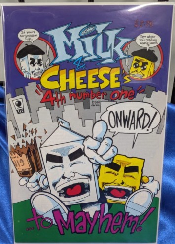 Milk And Cheese 4th Number One #1 ( Third Printing ) Slave Labor Graphics Comic