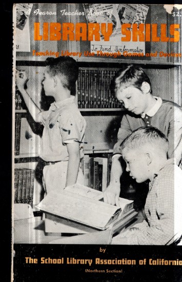 Vintage Fearon book of Library Skills.