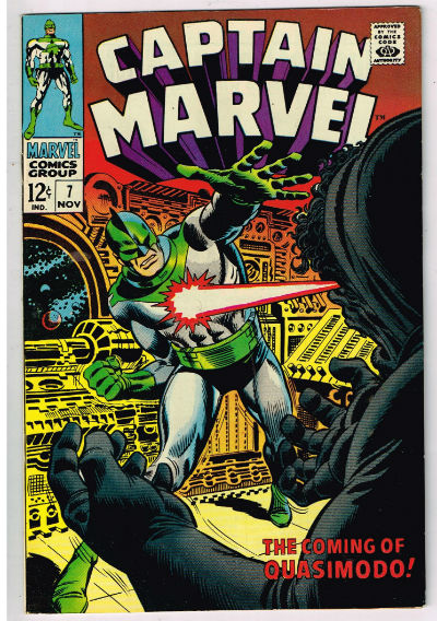 Image for CAPTAIN MARVEL #7 1968-NOV. | VOLUME 1 | MARVEL
