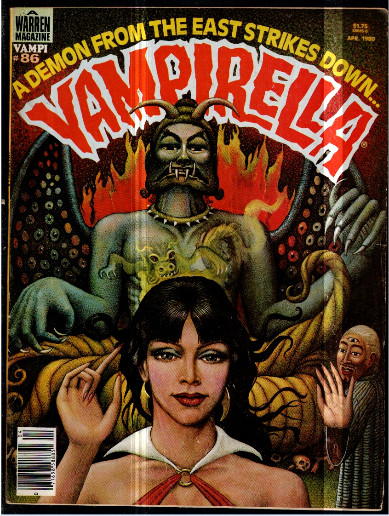 Vampirella #86 Warren 1980 Vampi Horror Comic Book Magazine