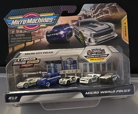 Micro Machines Series 4 Micro World Police #12