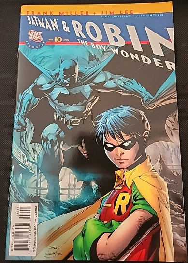 ALL-STAR BATMAN AND ROBIN #10 (2008) The Boy WONDER /FRANK MILLER/ JIM LEE