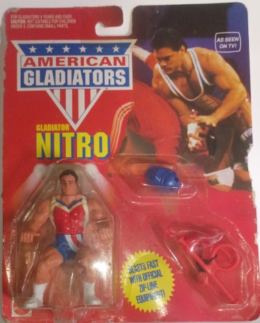 1991 Mattel American Gladiator Nitro Figure