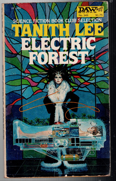 Electric Forest by Tanith Lee 1979 DAW No 349 PB 1st Printing Vintage SF