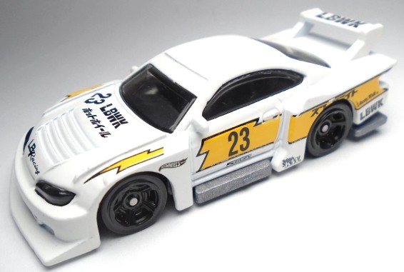 2021 HOT WHEELS LB SUPER SILHOUETTE NISSAN SILVIA (S15) WHITE DIECAST 2 7/8