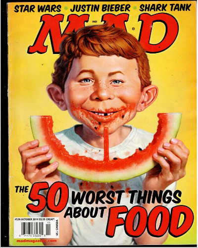 MAD Magazine #529 - Oct 2014 - 50 Worst Cover - EC Comics