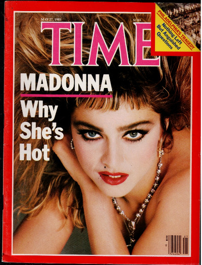 TIME Magazine May 27 1985 MADONNA Jockey Underwear advertisement