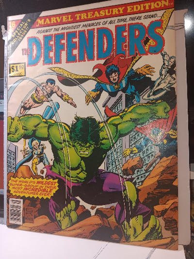 Marvel Treasury Edition #16 The Defenders 1978 Special Collector's Issue