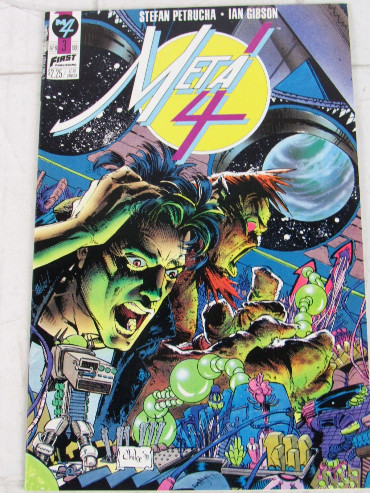 Meta 4 #2,#3 Apr. 1991 First Comics
