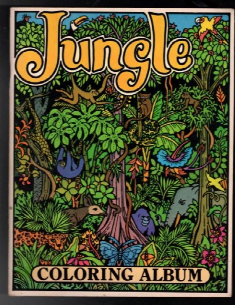 Image for jungle coloring album